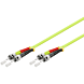Glasvezelkabel ST-ST OM5 (laser optimized) 7,5m