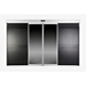 Datacenter schuifdeuren, semi automatische bediening 48U