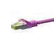 Cat7 S/FTP (PIMF) patchkabel 30m roze