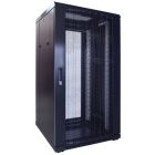 22U serverkast met geperforeerde deur 600x600x1200mm (BxDxH)