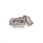 CAT6 Connector RJ45 - Shielded - voor soepele kern - 10 stuks
