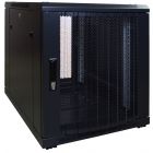 12U mini serverkast met geperforeerde deur 600x600x720mm (BxDxH)