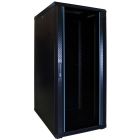 27U serverkast met glazen deur 600x800x1400mm (BxDxH)