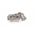 CAT5e Connector RJ45 - Shielded - voor soepele en stugge kern - 10 stuks