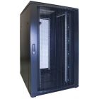 27U serverkast met geperforeerde deur 800x1000x1400mm (BxDxH)