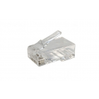 CAT6 Connector RJ45  Unshielded - voor soepele kern