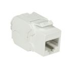 CAT6a UTP Keystone Connector - Toolless - Wit