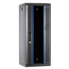 10 inch 15U serverkast met glazen deur 312x310x752mm (BxDxH)
