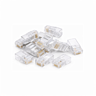 DANICOM UTP CAT6a RJ45 Connector - voor stugge kern - 10 stuks