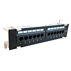 CAT6 UTP Wallmount Patchpaneel - 12 poorts