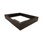 Sokkel voor 19 inch serverkasten 600x1200x150mm (BxDxH)