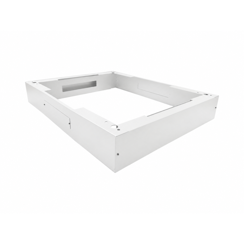 Sokkel voor 19 inch serverkasten 800x1000x150mm (BxDxH) - Wit
