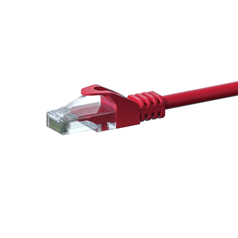 CAT6 UTP patchkabel 1m rood - CCA