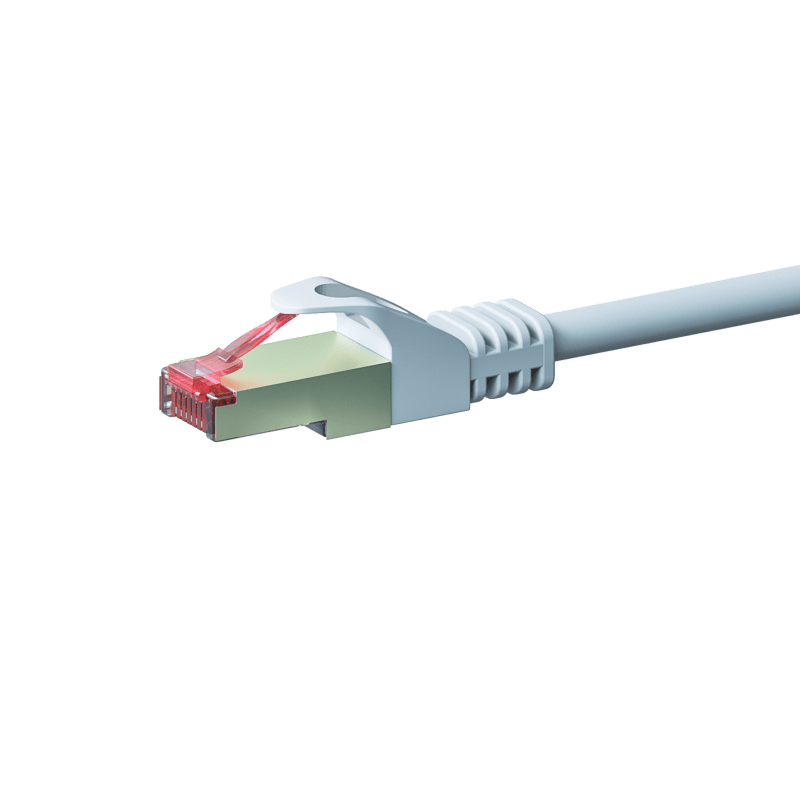 CAT6 S/FTP (PIMF) patchkabel 7,50m wit