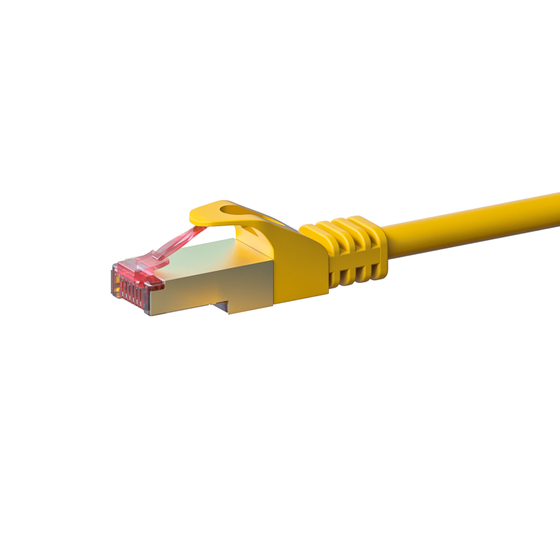 CAT6 S/FTP (PIMF) patchkabel 1,50m geel 