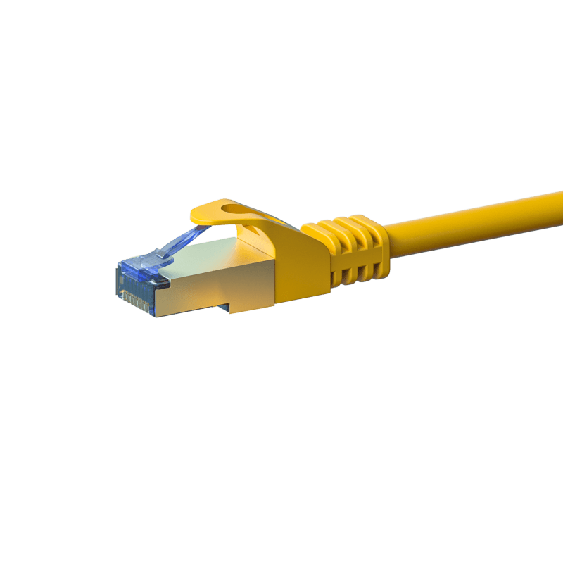 CAT6a S/FTP (PIMF) patchkabel 5m geel