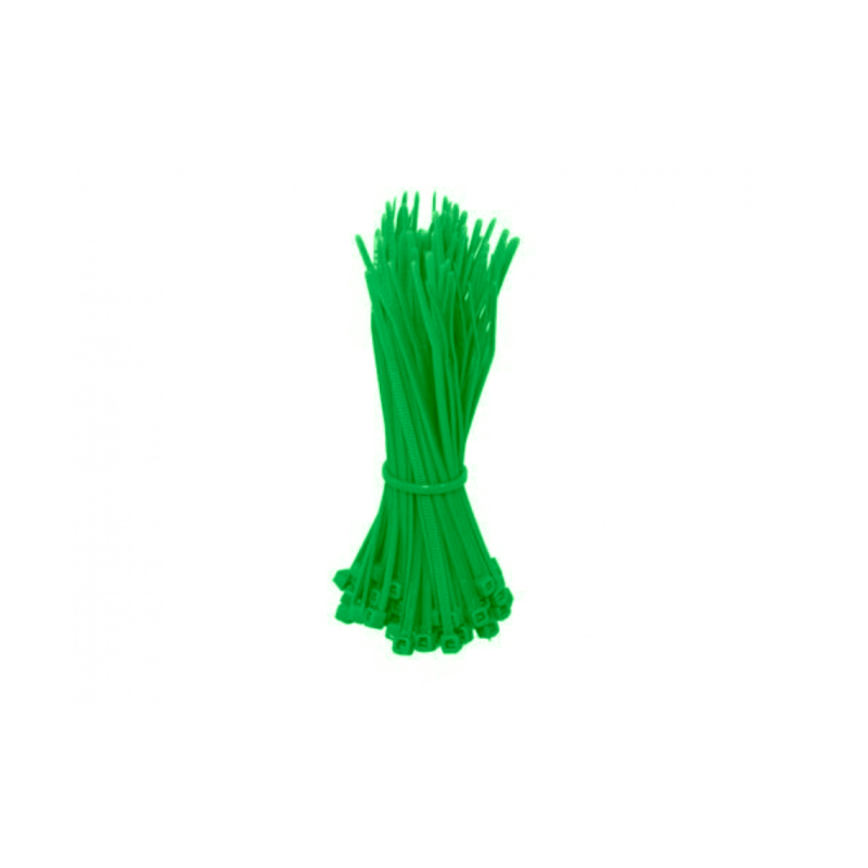 Kabelbinders 280mm groen - 100 stuks