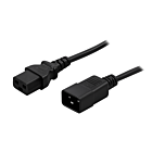 Stroomkabel C19 naar C20 1,80m zwart