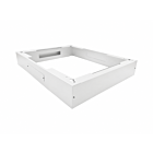 Sokkel voor 19 inch serverkasten 800x1000x150mm (BxDxH) - Wit