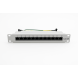 Cat6a 10 inch 12 poorts STP patchpaneel