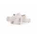CAT5e Connector RJ45 - Unshielded - voor soepele en stugge kern - 10 stuks