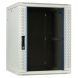 15U witte wandkast met glazen deur 600x600x770mm