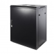 12U wandkast met metalen deur 600x450x635mm (BxDxH)