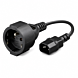 Stroomkabel AC plug naar C14  Type E 0,15m verloop - Penaarde