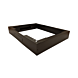 Sokkel voor 19 inch serverkasten 600x1200x150mm (BxDxH)