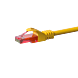 UTP CAT6 patchkabel 0,15m geel - 100% koper