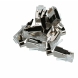 CAT6a doorsteek connector RJ45 pass through - shielded - voor soepele kern 10 stuks