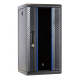 10 inch 12U serverkast met glazen deur 312x310x618mm (BxDxH)