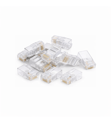 DANICOM UTP CAT6a RJ45 Connector - voor stugge kern - 10 stuks