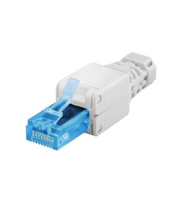 UTP CAT6a Toolless RJ45 Connector - voor stugge en soepele kern