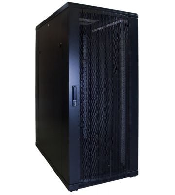 27U serverkast met geperforeerde deur 600x1000x1400mm (BxDxH)