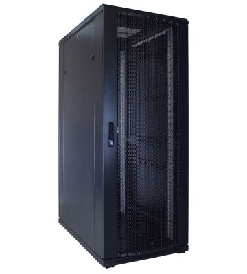 32U serverkast met geperforeerde deur 600x1000x1600mm (BxDxH)