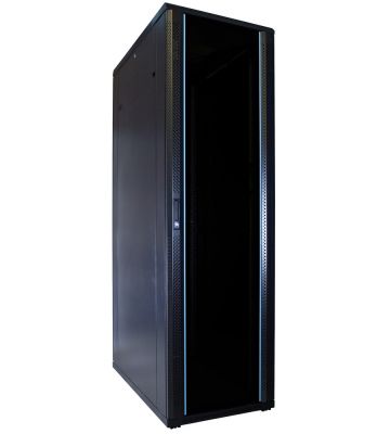 42U serverkast met glazen deur 600x1000x2000mm (BxDxH)