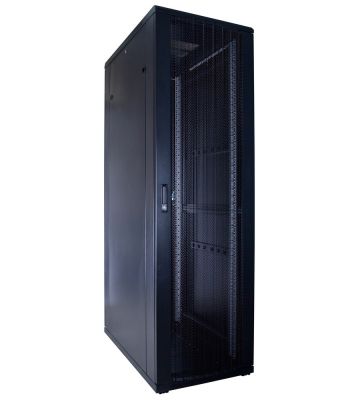 42U serverkast met geperforeerde deur 600x1000x2000mm (BxDxH)
