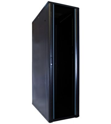 42U serverkast met glazen deur 600x1200x2000mm (BxDxH)