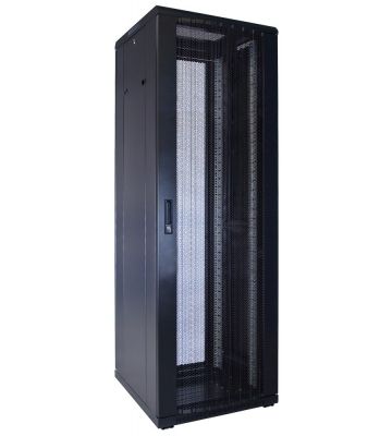 37U serverkast met geperforeerde deur 600x600x1800mm (BxDxH)