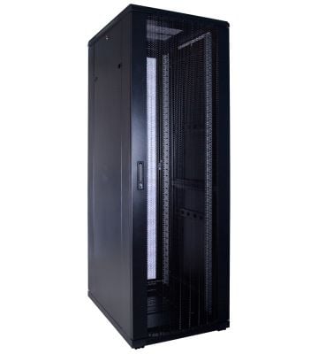 37U serverkast met geperforeerde deur 600x800x1800mm (BxDxH)