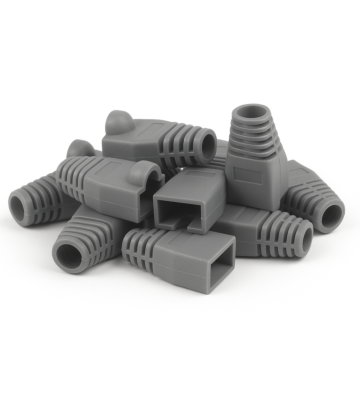 DANICOM RJ45 Kabeltule Grijs - 10 stuks