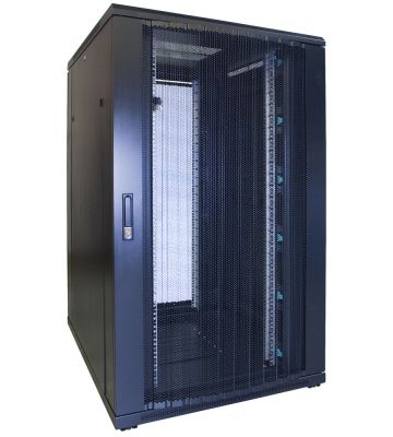 27U serverkast met geperforeerde deur 800x1000x1400mm (BxDxH)