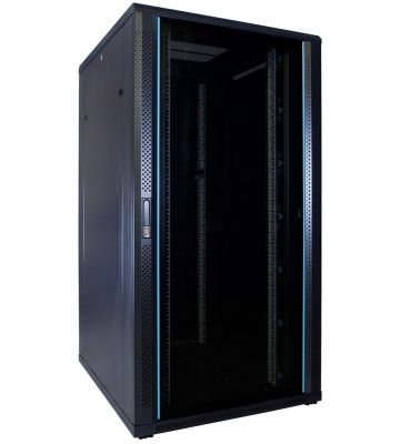 32U serverkast met glazen deur 800x1000x1600mm (BxDxH)