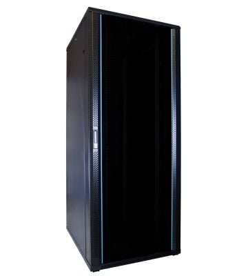 47U serverkast met glazen deur afmetingen: 600x800x2260mm (BxDxH)