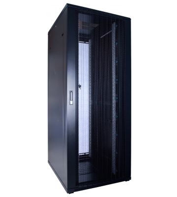 47U serverkast met geperforeerde deur afmetingen: 600x800x2200mm (BxDxH)