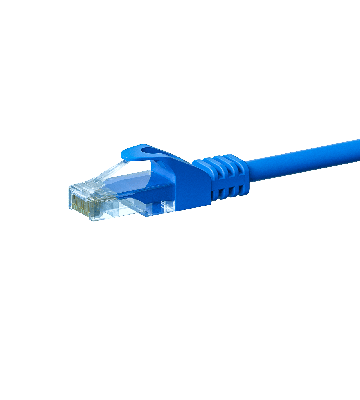 UTP CAT5e patchkabel 10m blauw - 100% koper