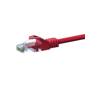 UTP CAT5e patchkabel 15m rood - 100% koper