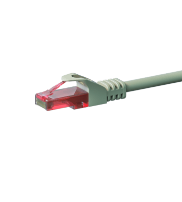UTP CAT6 patchkabel 0,15m grijs - 100% koper