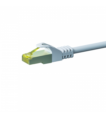 Cat7 S/FTP (PIMF) patchkabel 0,25m wit